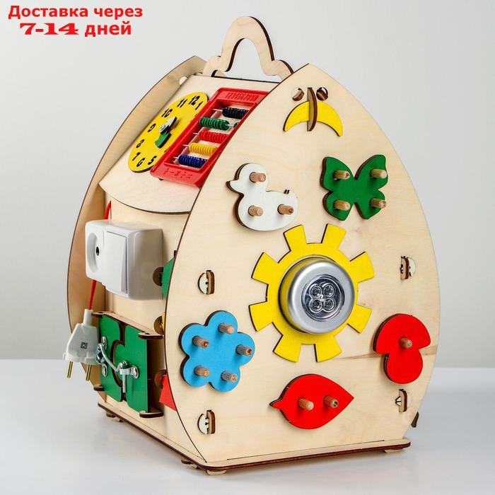 Развивающая игрушка Бизиборд "Солнечный домик" - фото 1 - id-p186413054
