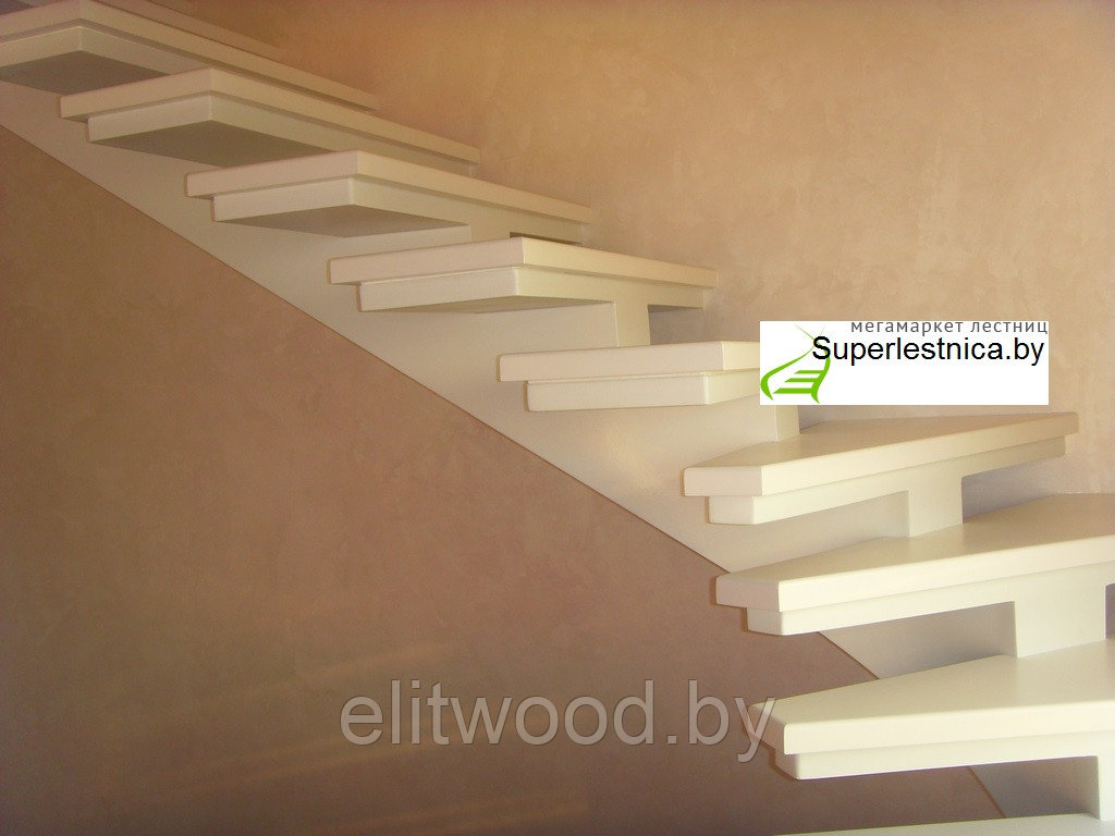 Деревянные лестницы от производителя в Минске из бука №1 - фото 4 - id-p23297944