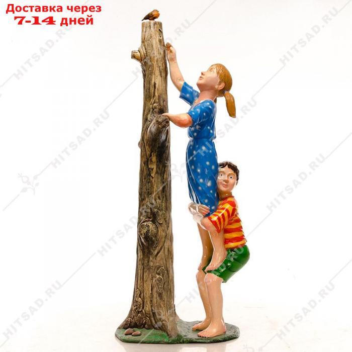 Фигура мальчик и девочка у дерева U08831 - фото 1 - id-p169899607