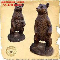Парковая скульптура Медведь бронза