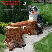 Скамейка для дачи Панда