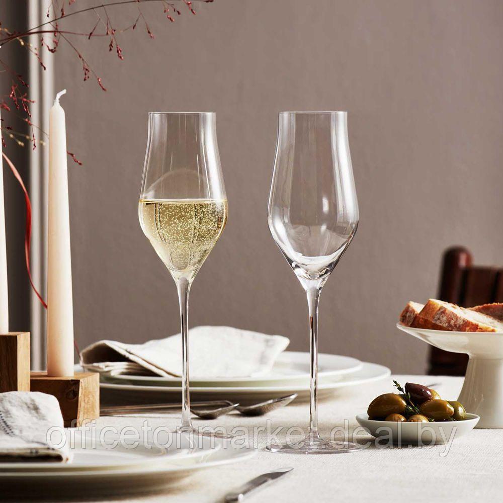 Набор бокалов для шампанского "Brunelli", стекло, 340 мл, 6 шт, прозрачный - фото 3 - id-p178286086