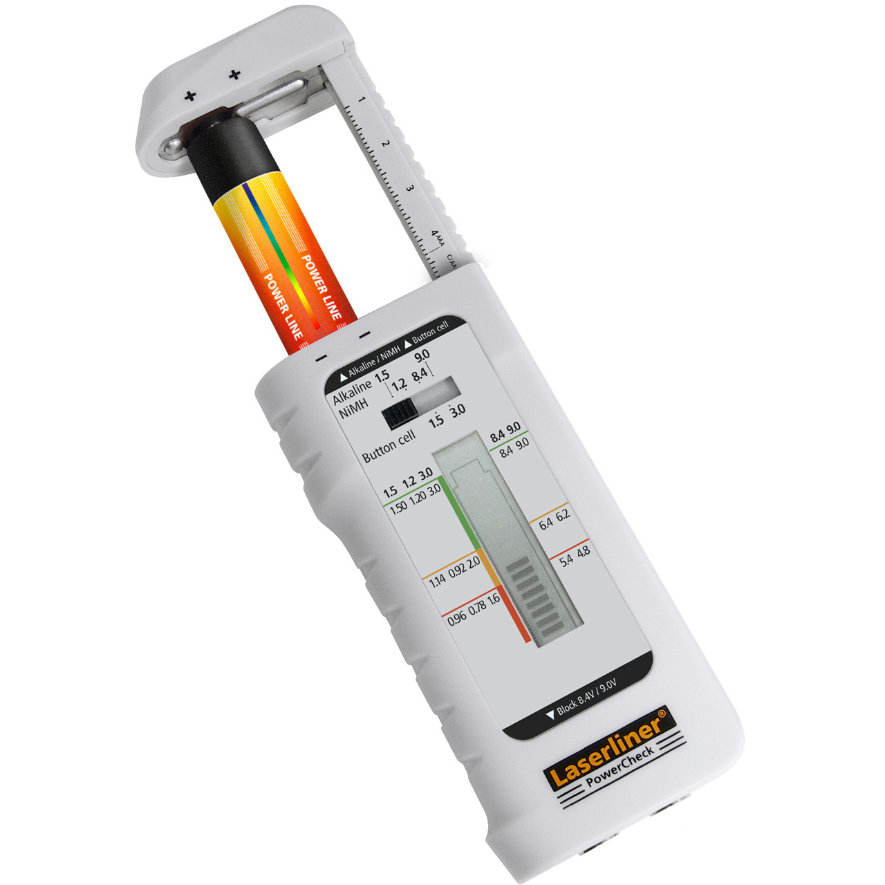 Тестер уровня заряда батареек Laserliner PowerCheck - фото 1 - id-p186570798
