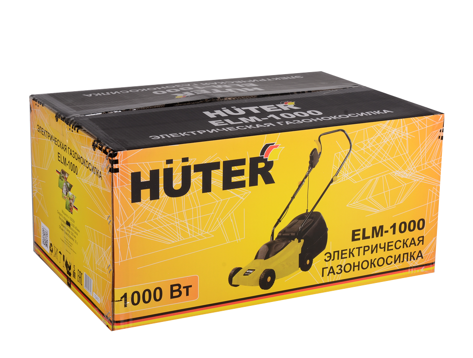 Газонокосилка электрическая Huter ELM-1000 - фото 6 - id-p186572373