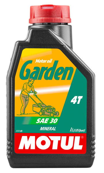 Масло для 4-х тактных двигателей MOTUL GARDEN 4T SAE 30 (1 л) - фото 1 - id-p186569945