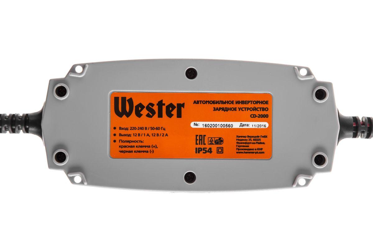 Зарядное устройство WESTER CD-2000 - фото 3 - id-p186571110