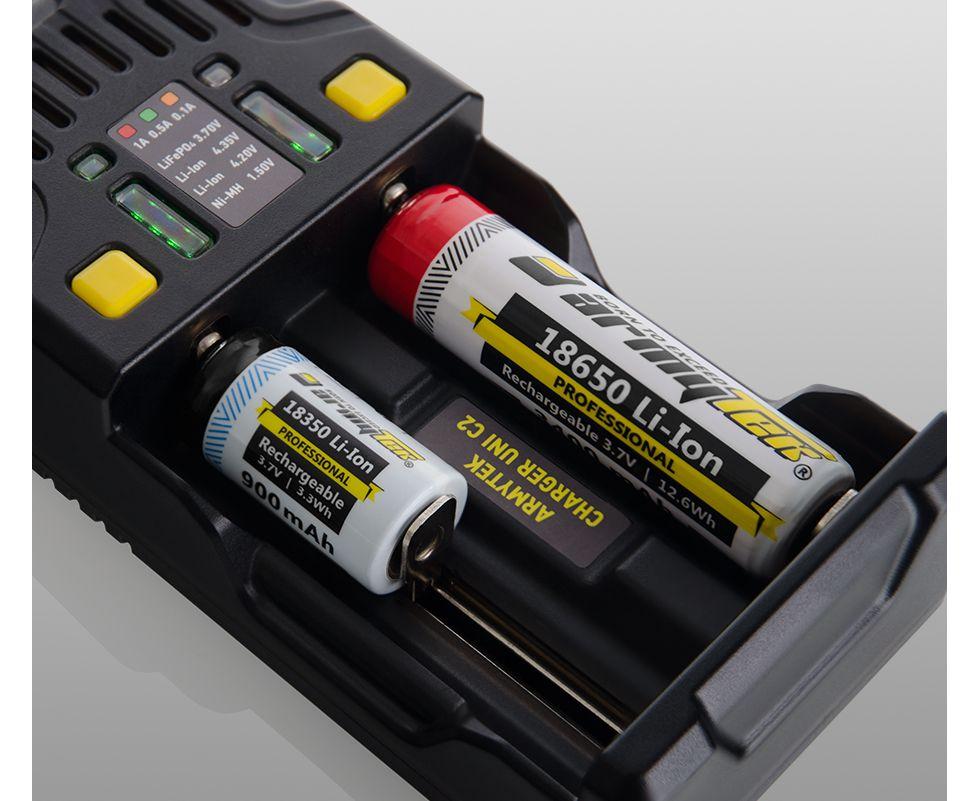 Зарядное устройство Armytek Uni C2 Plug Type C - фото 2 - id-p186571139