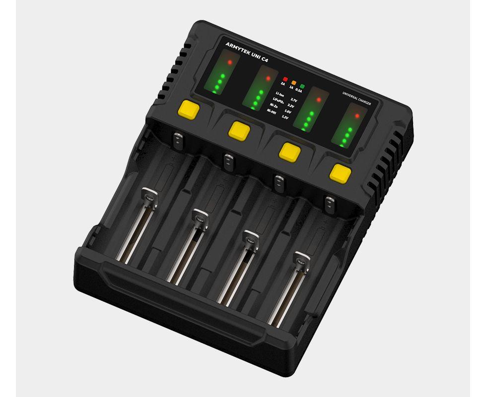Зарядное устройство Armytek Uni C4 Plug Type C - фото 1 - id-p186571140