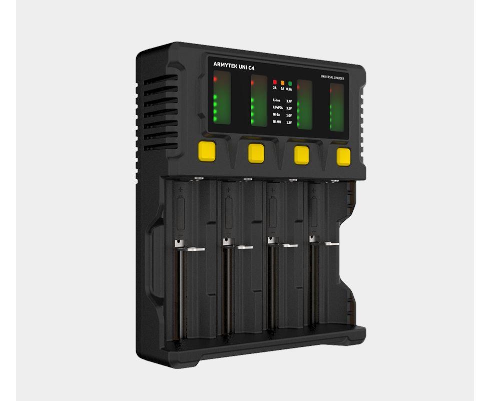 Зарядное устройство Armytek Uni C4 Plug Type C - фото 2 - id-p186571140