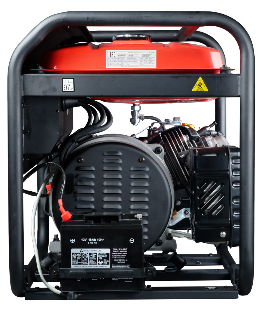 Сварочный генератор FUBAG WCE 250 DC ES с электростартером - фото 5 - id-p186571224