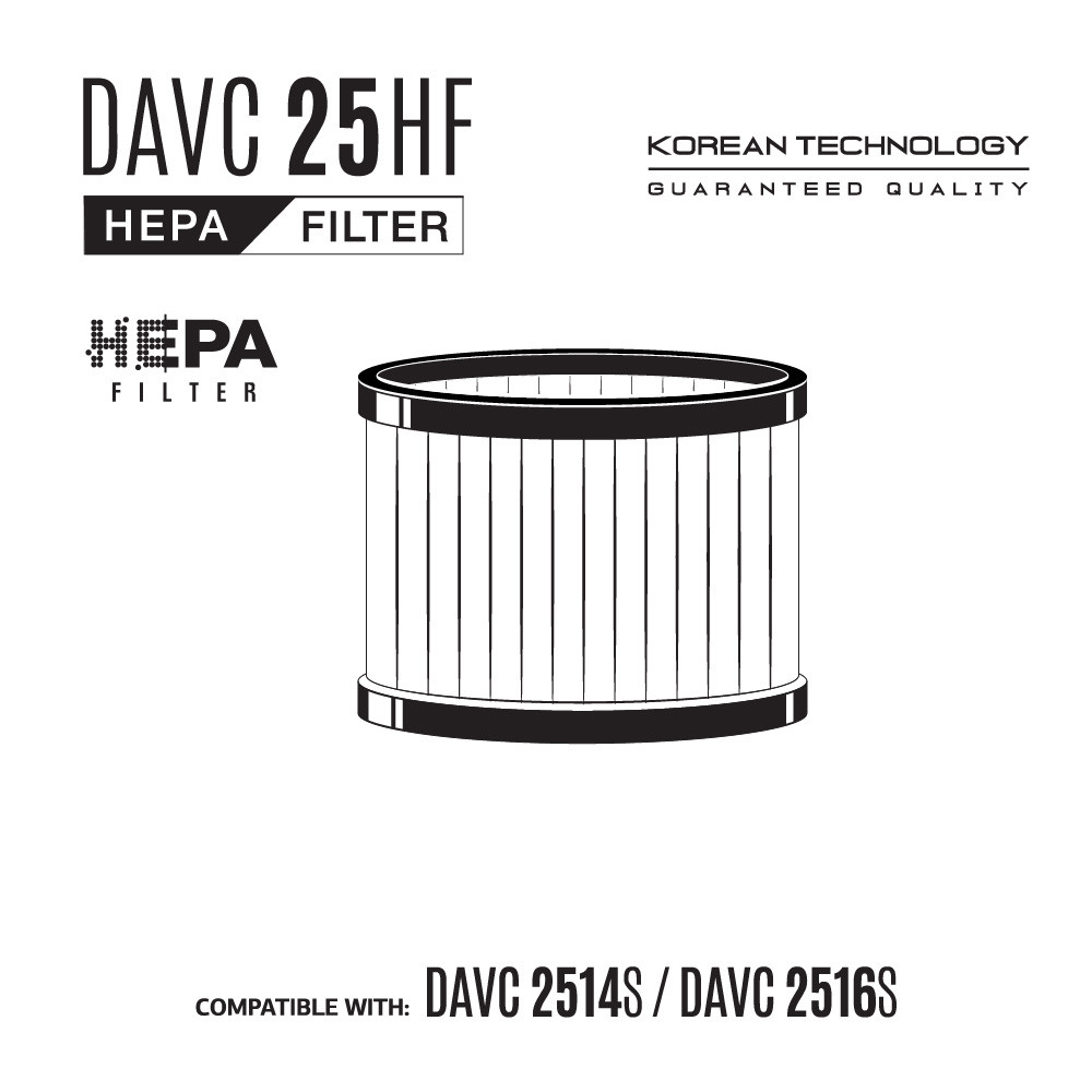 Фильтр HEPA DAEWOO DAVC 25HF - фото 5 - id-p186570413
