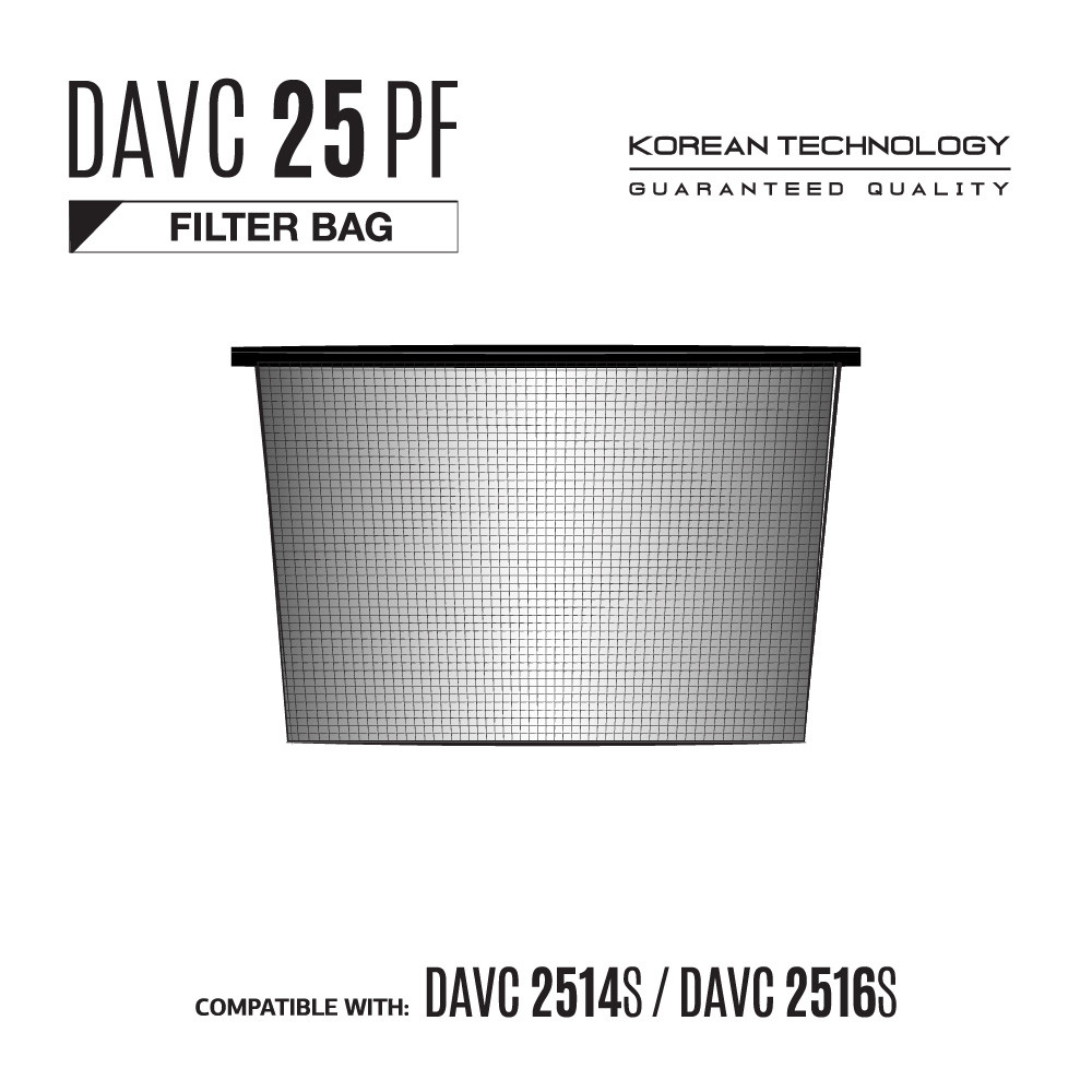 Фильтр-мешок грубой очистки DAEWOO DAVC 25PF - фото 3 - id-p186570422
