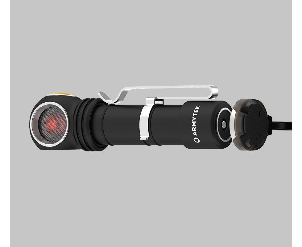 Фонарь Armytek Wizard C2 WR Magnet USB Теплый - фото 4 - id-p186573055