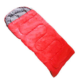 Спальный мешок-одеяло +15- +25 С , 180+30 / 72 , LX-AT Красный