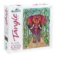 Пазл арт-терапия "Ведический слон" 1000 элементов ORIGAMI