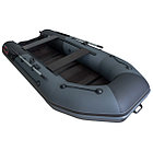 Надувная лодка Таймень NX 3200 СКК (слань-книжка киль) графит/черный, фото 3