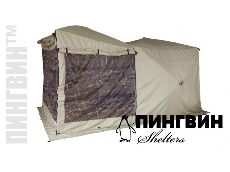 Навес для палатки Премиум ПИНГВИН Шелтерс Люкс с москитной сеткой - фото 7 - id-p186602516