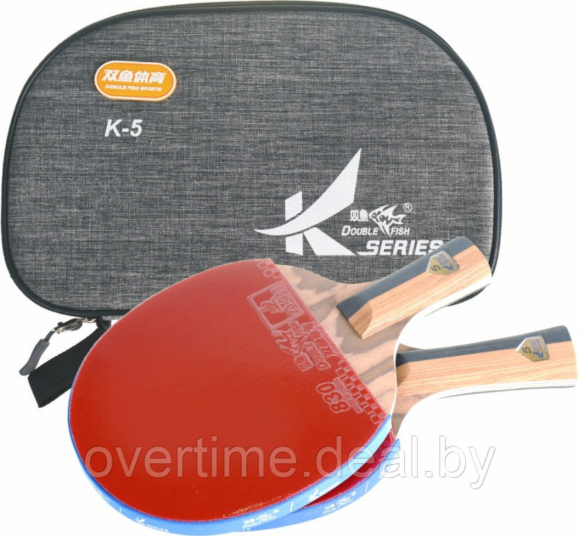 Ракетка для настольного тенниса Double FIsh K5 - фото 1 - id-p186614802