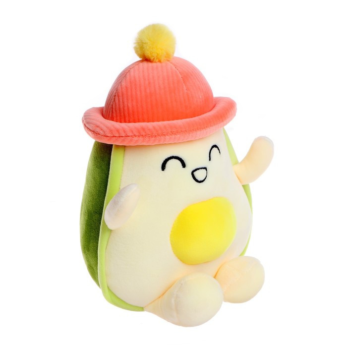 Мягкая игрушка «Авокадо в шапочке», 25 см, цвет МИКС - фото 2 - id-p186616250