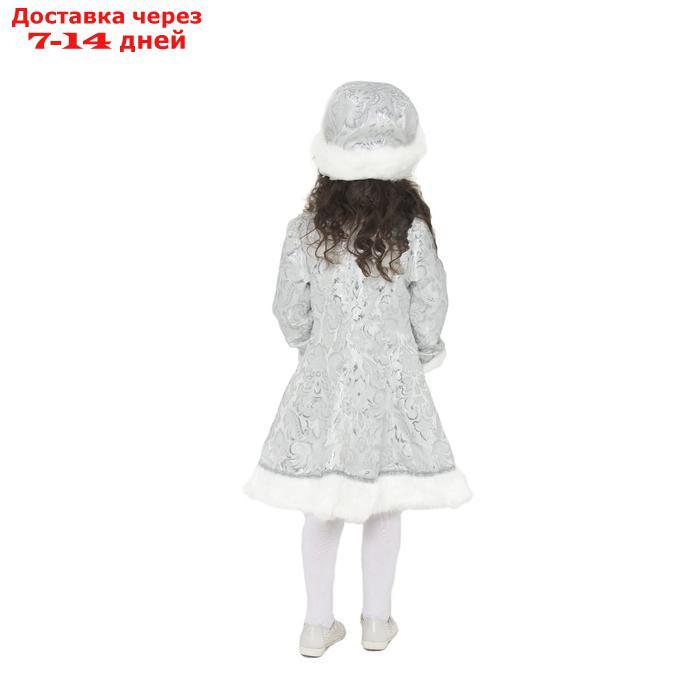 Детский карнавальный костюм "Снегурочка хрустальная", размер 36, рост 140 см - фото 3 - id-p175555571