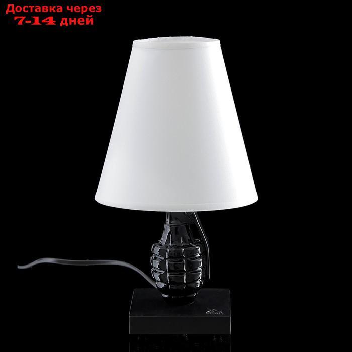 Лампа настольная "Граната" черно-белая - фото 1 - id-p162307534
