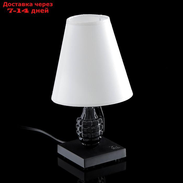 Лампа настольная "Граната" черно-белая - фото 2 - id-p162307534