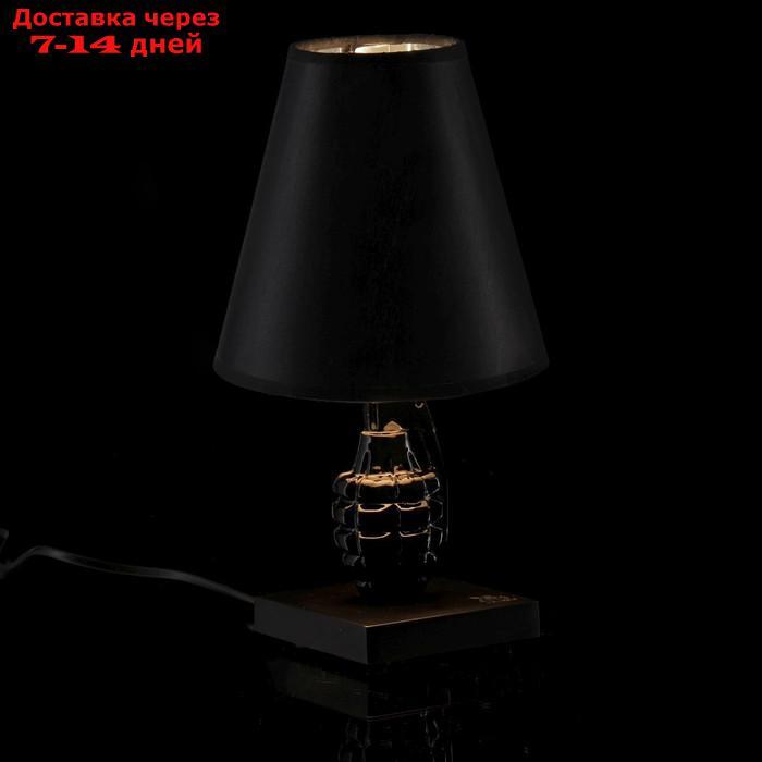 Лампа настольная "Граната" черно-белая - фото 7 - id-p162307534