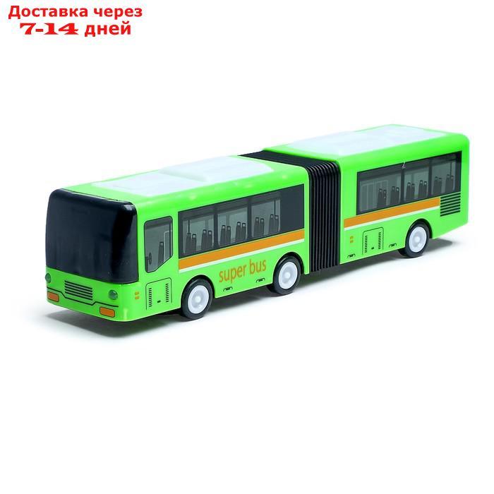 Автобус "Гармошка", световые и звуковые эффекты, работает от батареек, цвета МИКС - фото 1 - id-p136156093