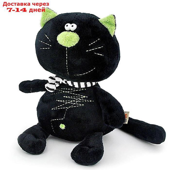 Мягкая игрушка "Кот Батон", цвет чёрный, 30 см