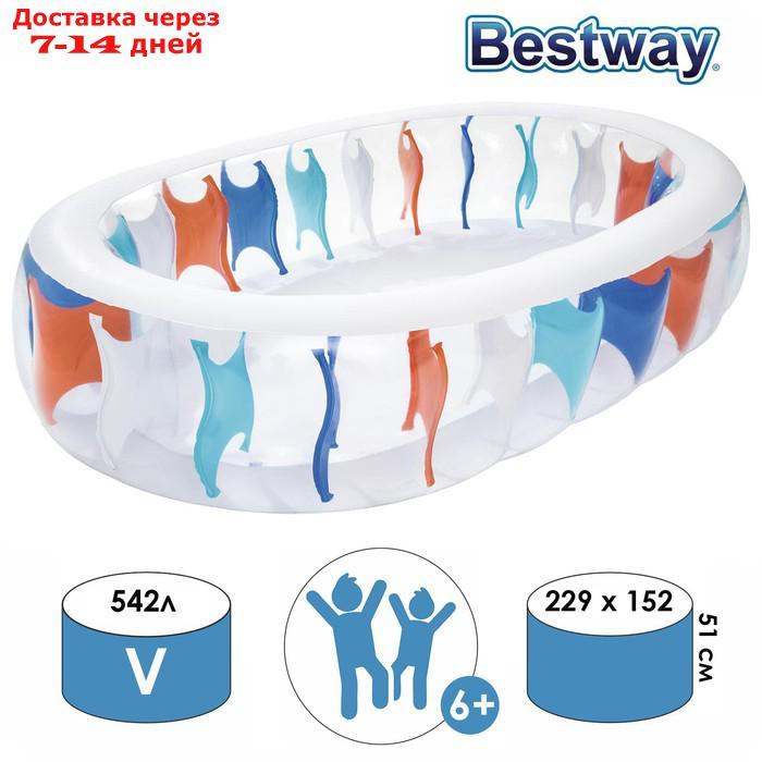 Бассейн надувной, 229 х 152 х 51 см, от 6 лет, 54066 Bestway - фото 1 - id-p171948935