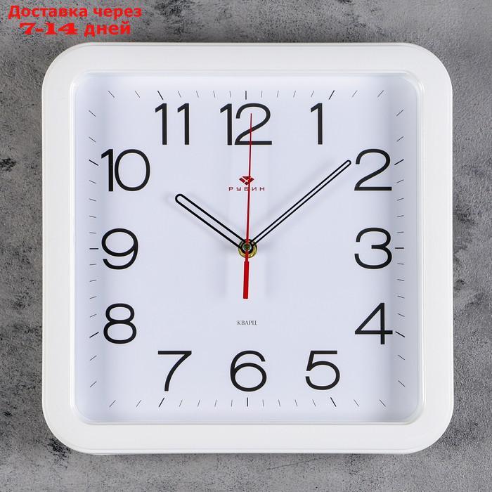Часы настенные квадратные "Белая классика", 30х30 см микс - фото 1 - id-p162308725
