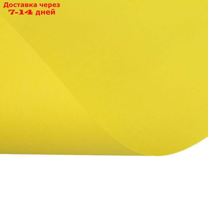 Бумага цветная А4, 100 листов Calligrata Интенсив, жёлтая, 80 г/м² - фото 4 - id-p175594931