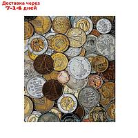 Альбом для монет на кольцах, Оптима, 225 х 265 мм, обложка ламинированный картон