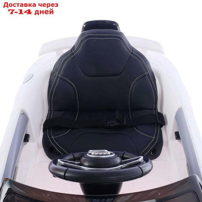 Электромобиль AUDI TT RS, окраска белый, EVA колеса, кожаное сидение - фото 6 - id-p145046850