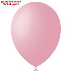Шар латексный 12", пастель, набор 100 шт., цвет розовый