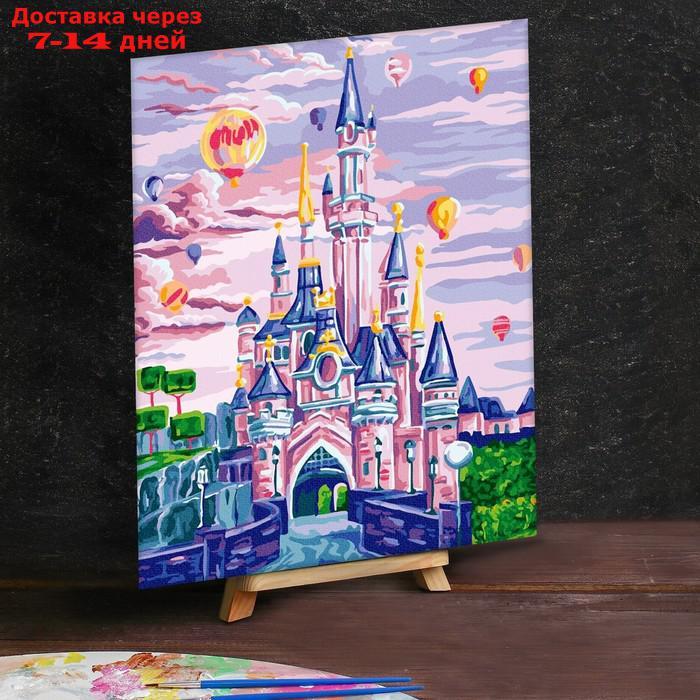 Картина по номерам на холсте 40×50 см "Замок с воздушными шарами" - фото 2 - id-p170660209