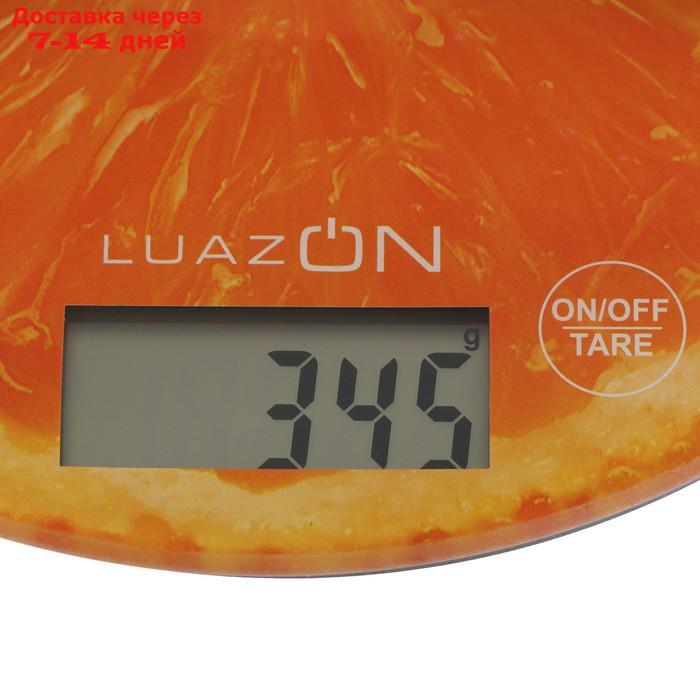 Весы кухонные LuazON LVK-701 "Апельсин", электронные, до 7 кг - фото 3 - id-p136154398