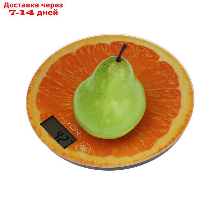 Весы кухонные LuazON LVK-701 "Апельсин", электронные, до 7 кг - фото 5 - id-p136154398