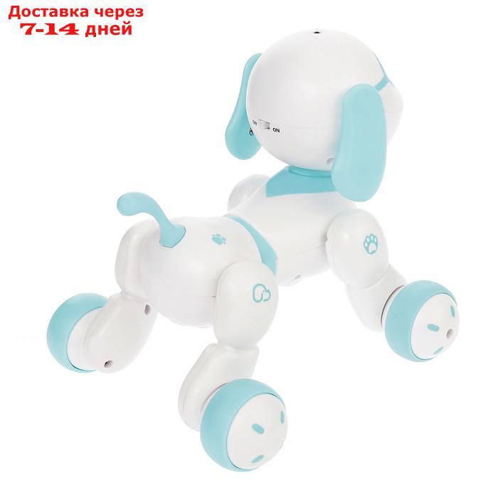 Робот-игрушка радиоуправляемый Собака Charlie, световые и звуковые эффекты, русская озвучка - фото 4 - id-p167528140