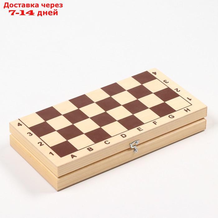 Шахматы (доска дерево 30х30 см, фигуры пластик, король h=7см) - фото 6 - id-p150299594