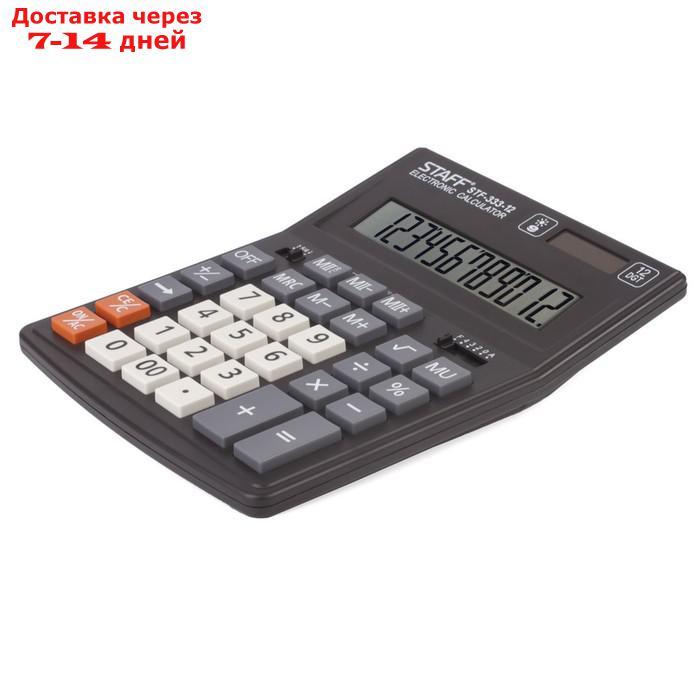 Калькулятор настольный 12-разр STAFF PLUS STF-333, 2-е питание 250415 - фото 2 - id-p170660349