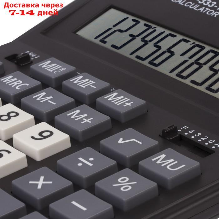 Калькулятор настольный 12-разр STAFF PLUS STF-333, 2-е питание 250415 - фото 5 - id-p170660349