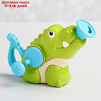 Игрушка для купания "Крокодильчик", брызгалка