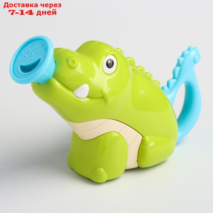 Игрушка для купания "Крокодильчик", брызгалка - фото 5 - id-p160160203