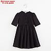 Платье для девочки MINAKU: Cotton collection, цвет чёрный, рост 104 см, фото 7