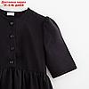 Платье для девочки MINAKU: Cotton collection, цвет чёрный, рост 104 см, фото 9