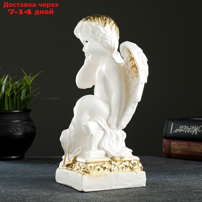 Фигура "Ангел на Пьедестале" белый 25х14х12см - фото 2 - id-p164161219