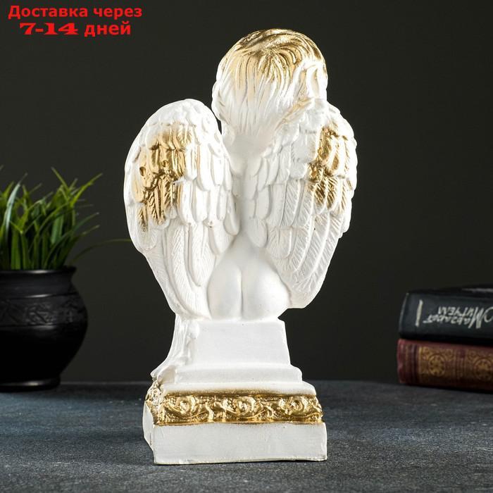 Фигура "Ангел на Пьедестале" белый 25х14х12см - фото 3 - id-p164161219