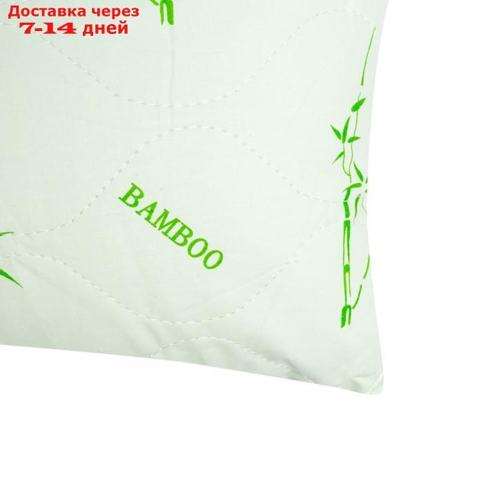 Подушка Адамас "Бамбук", размер 40х60 см, бамбуковое волокно, чехол тик - фото 3 - id-p136155515