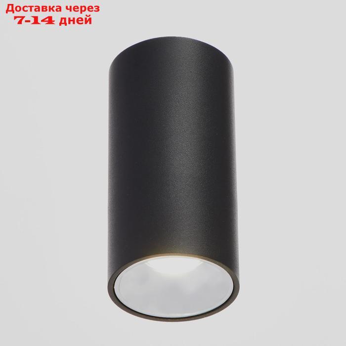 Светильник 671512/1 LED 7Вт черный-серебро 5,5х5,5х10 см - фото 1 - id-p165679223